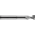 Robb-Jack 12mm Dia 2-Flute Metric End Mill, 19mm LOC, 12mm Shank, 89mm OAL, 1mm CR, 41mm Reach, Thru Coolant, DLC Coating MFMHV-202-12-100-DLC-TC